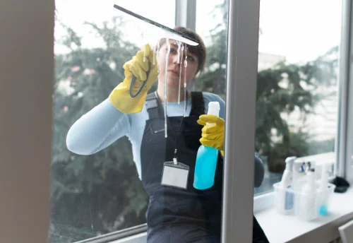 Nettoyage de vitres intérieures et extérieures à Cauroy
